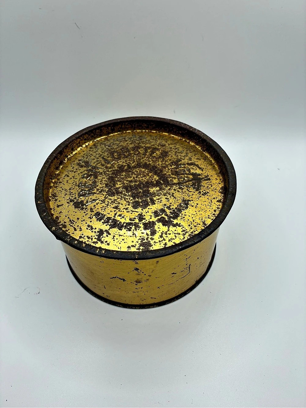 Vintage Yellow & Black Decor Dish